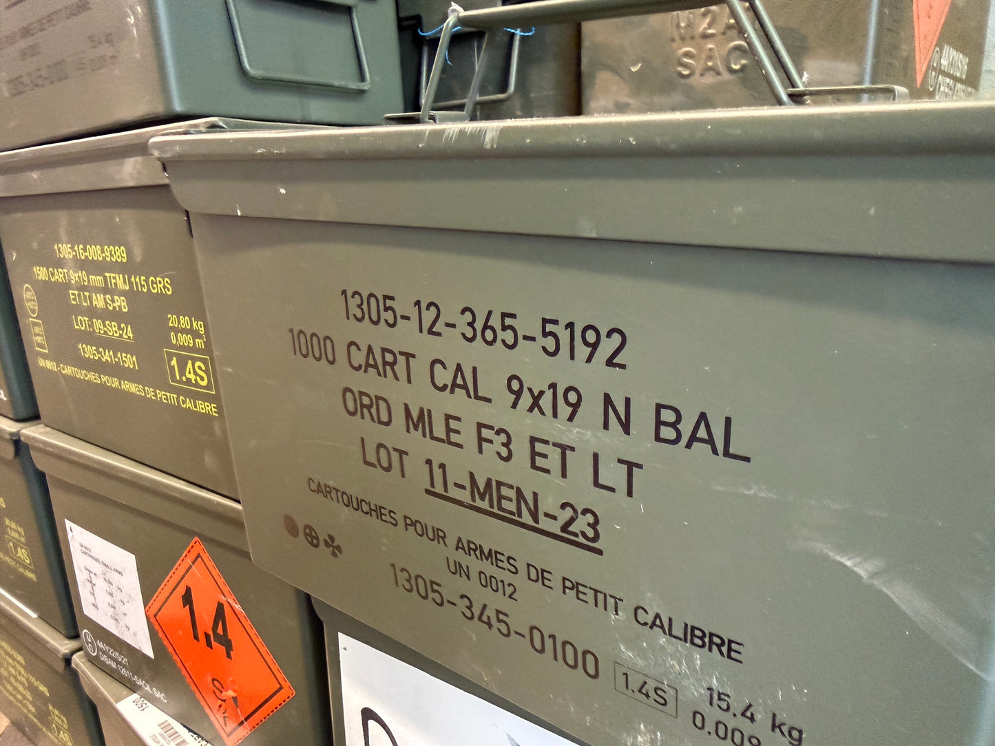 Caisse munition Calibre 50 Surplus