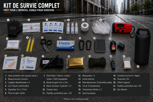 Kit Urgence / Survie OFFRE LANCEMENT