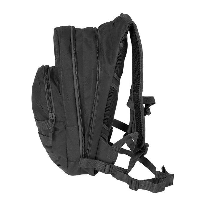 Sac dos 20 30 L modulable noir