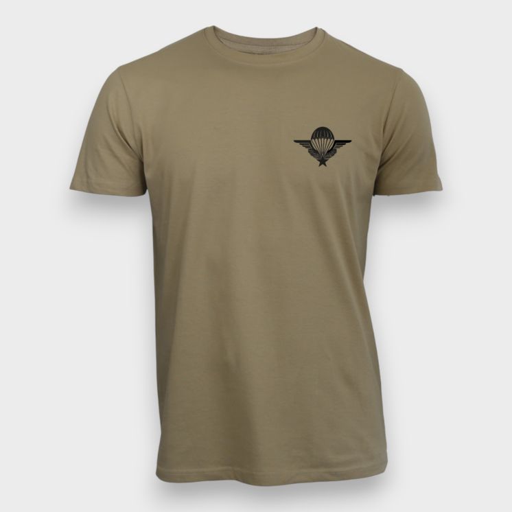 T-shirt Parachutiste France Coyote